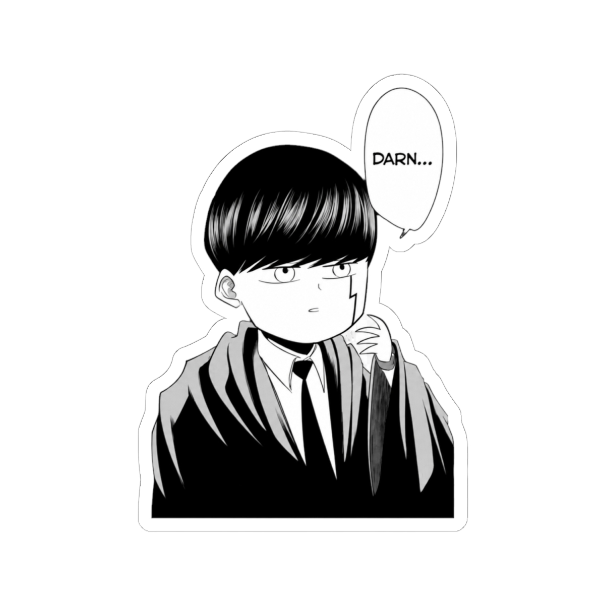 Mash Sticker | Mashle: Magic and Muscles - alternate angle 1, merchandise